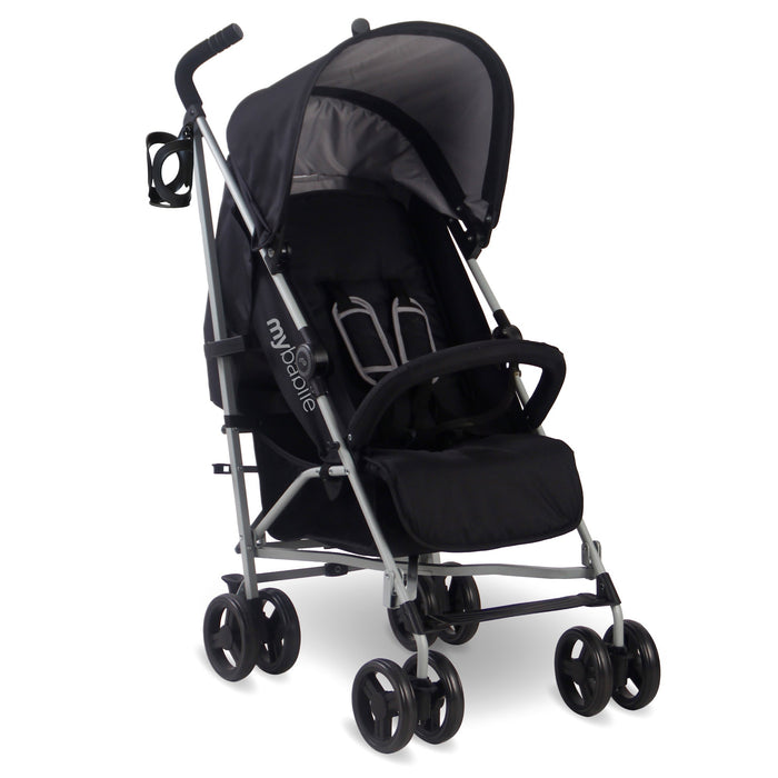 MB02 Lightweight Stroller - Black - Grade A