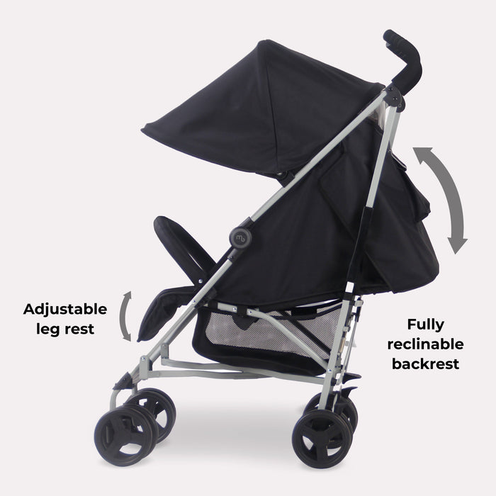 MB02 Lightweight Stroller - Black - Grade A