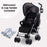 MB02 Lightweight Stroller - Black - Grade A