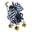 My Babiie MB02 Blue Chevron Stroller - Grade A
