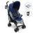 MB02 Plus Lightweight Stroller - Blue and Grey - Grade B