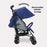 MB02 Lightweight Stroller - Blue and Grey - Grade A