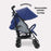 MB02 Plus Lightweight Stroller - Blue and Grey - Grade B