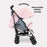 MB02 Plus Lightweight Stroller - Pink and Grey - Grade A