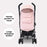 MB02 Lightweight Stroller - Pink and Grey - Grade A