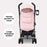 MB02 Plus Lightweight Stroller - Pink and Grey - Grade A