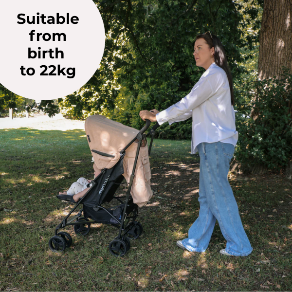 MB01 Lightweight Stroller - Blush Pink