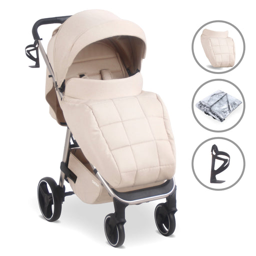 MB160 Plus Pushchair - Oatmeal - Grade A