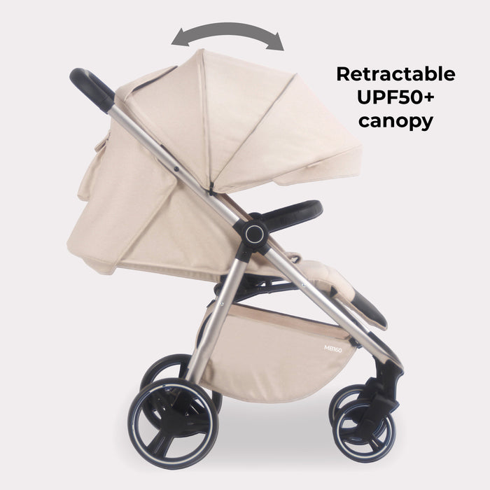 MB160 Plus Pushchair - Oatmeal - Grade C
