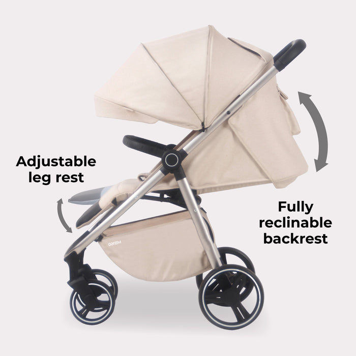 MB160 Plus Pushchair - Oatmeal - Grade C