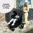 MB160 Plus Pushchair - Black Leopard - Grade B