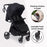 MB160 Plus Pushchair - Black Leopard - Grade A