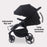MB160 Plus Pushchair - Black Leopard - Grade A