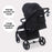 MB160 Plus Pushchair - Black Leopard - Grade A
