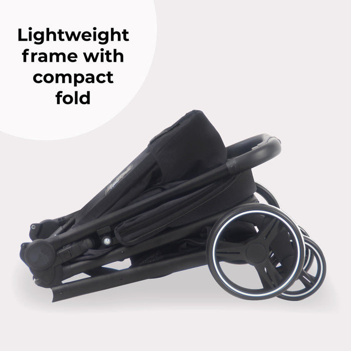 MB160 Plus Pushchair - Black Leopard - Grade B