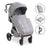 MB160 Plus Pushchair - Grey Tropical - Grade A