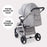 MB160 Plus Pushchair - Grey Tropical - Grade A