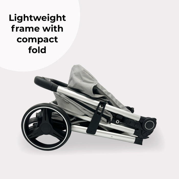 MB160 Plus Pushchair - Grey Tropical - Grade A