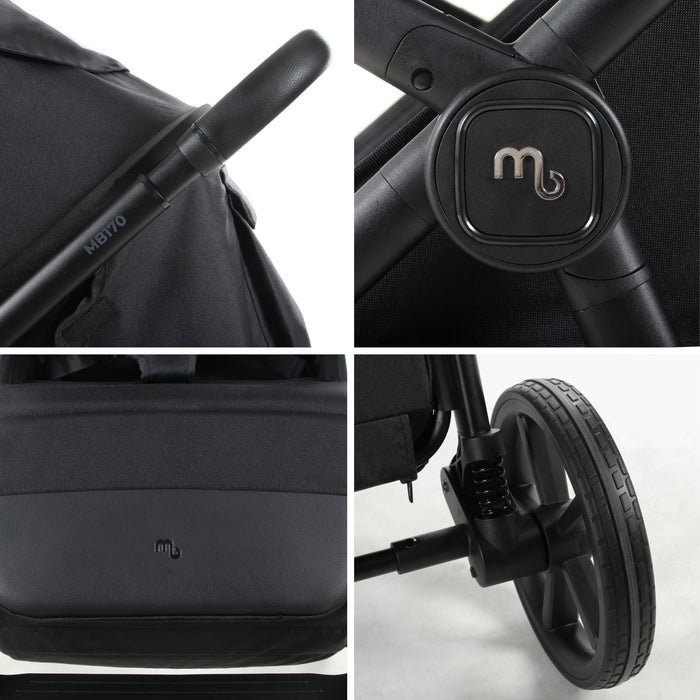 MB170 Plus Pushchair - Black - Grade C