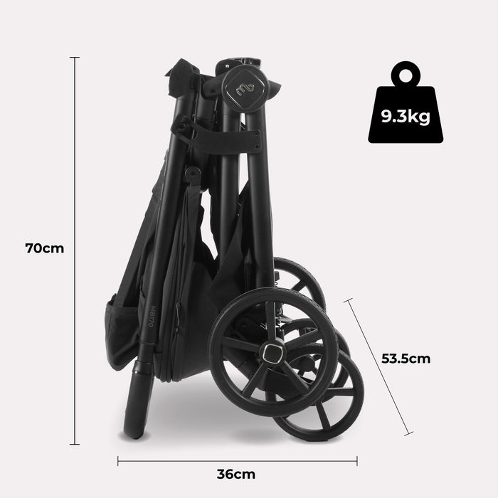 MB170 Plus Pushchair - Black