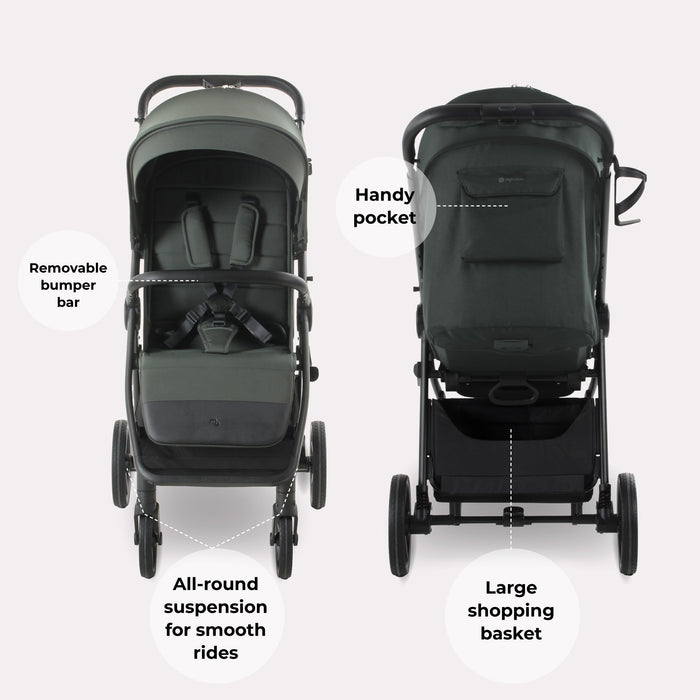 MB170 Plus Pushchair - Green