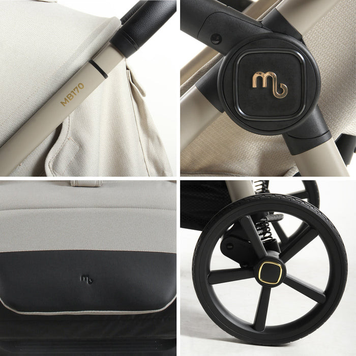 MB170 Plus Pushchair - Ivory