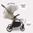 MB170 Plus Pushchair - Ivory