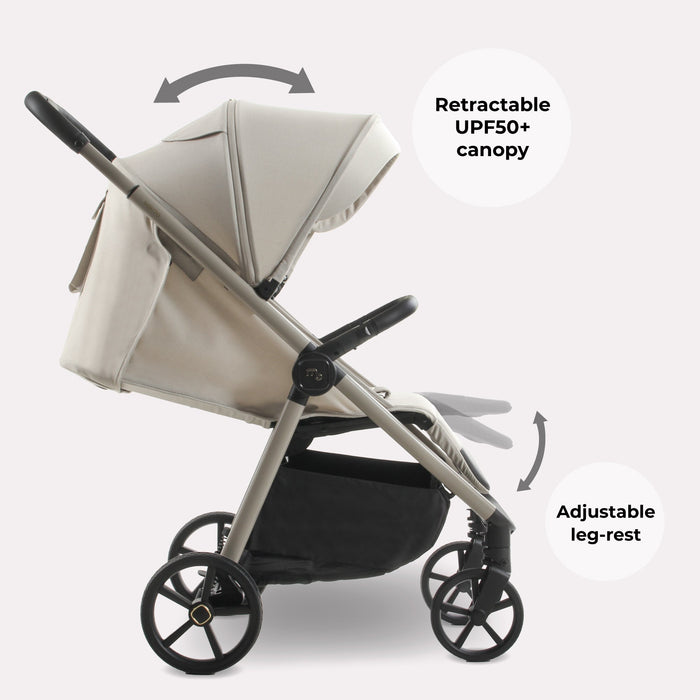 MB170 Plus Pushchair - Ivory