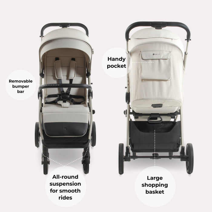MB170 Plus Pushchair - Ivory