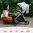 MB170 Plus Pushchair - Ivory