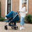 Dani Dyer Navy Giraffe Travel System - Grade A