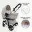MB200i 3-in-1 Travel System with i-Size Car Seat - Oatmeal - Grade A