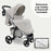 MB200i 3-in-1 Travel System with i-Size Car Seat - Oatmeal - Grade B