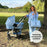 MB200i 3-in-1 Travel System with i-Size Car Seat - Blue Plaid - Grade A