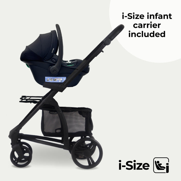 MB200i 3-in-1 Travel System with Car Seat - Black Leopard - Grade C