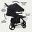 MB200i 3-in-1 Travel System with i-Size Car Seat - Black Leopard - Grade A
