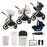 MB220 3-in-1 Travel System with Base - Ivory