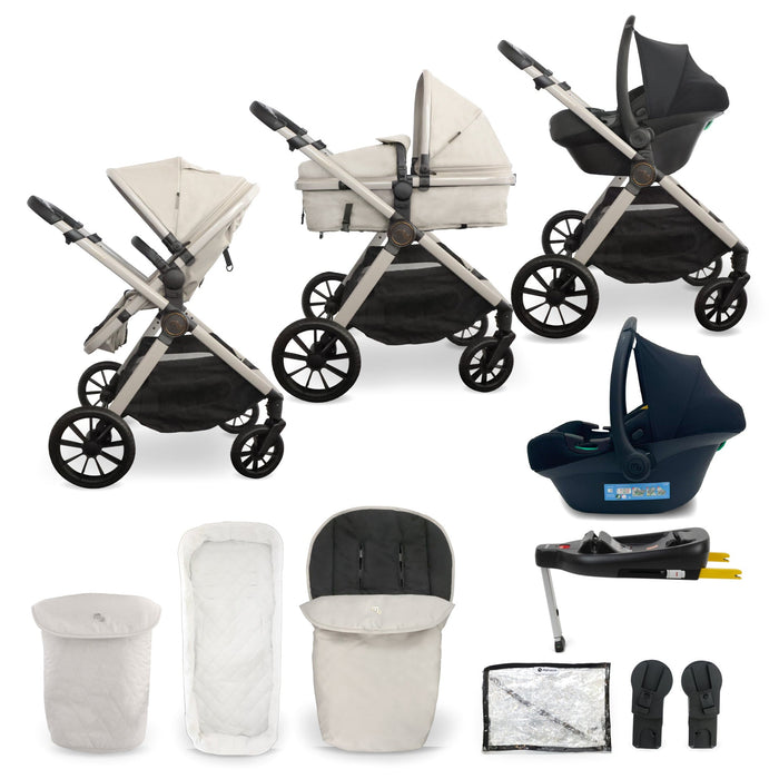 MB220 3-in-1 Travel System with Base - Ivory