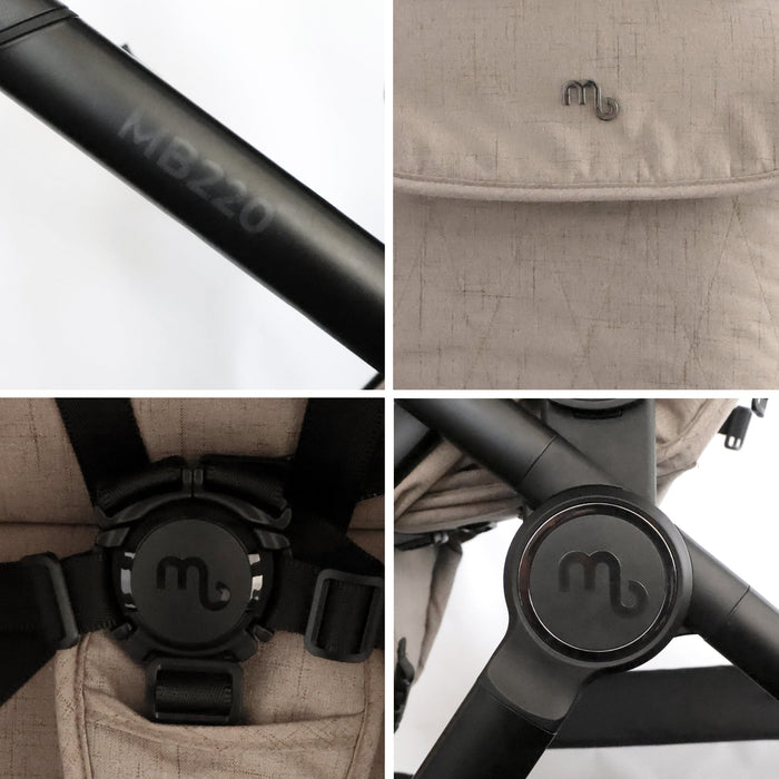 MB220 3-in-1 Travel System with Base - Mink