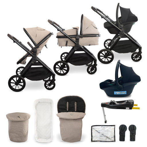 MB220 3-in-1 Travel System with Base - Mink