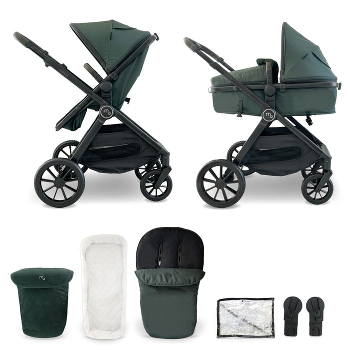 MB220 2-in-1 Pramette - Forest Green
