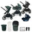 MB220 3-in-1 Travel System - Forest Green
