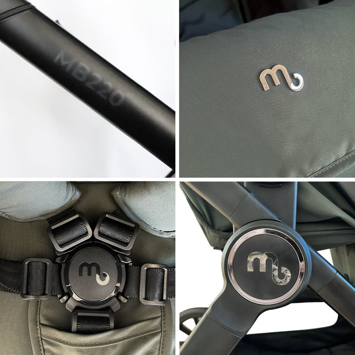MB220 3-in-1 Travel System - Forest Green