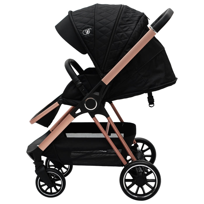 My Babiie Billie Faiers Black Quilted Travel System - Grade A