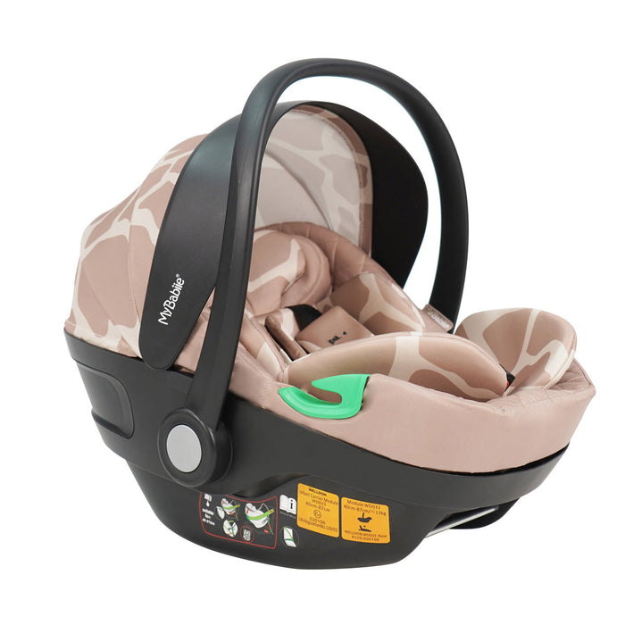 MB250i 3-in-1 Travel System with i-Size Car Seat - Dani Dyer Rose Gold Giraffe - Grade A