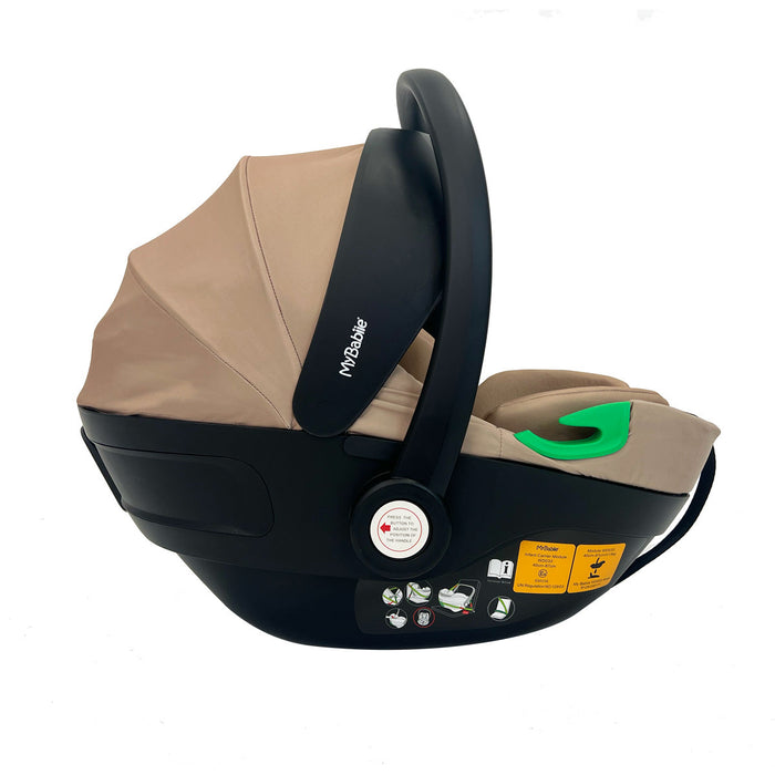 MB250i 3-in-1 Travel System with i-Size Car Seat - Oatmeal Herringbone - Grade A