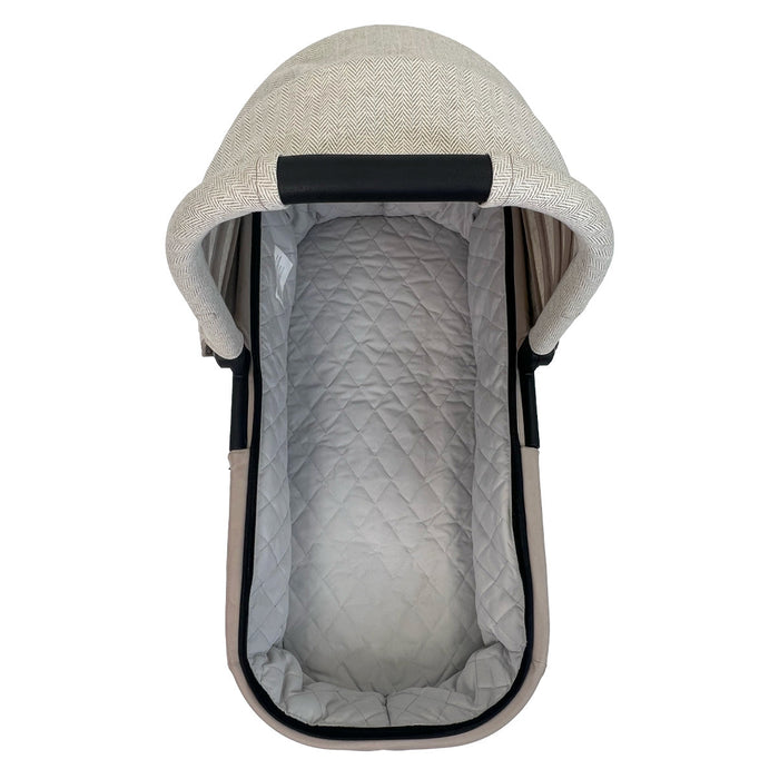 MB250i 3-in-1 Travel System with i-Size Car Seat - Oatmeal Herringbone - Grade A