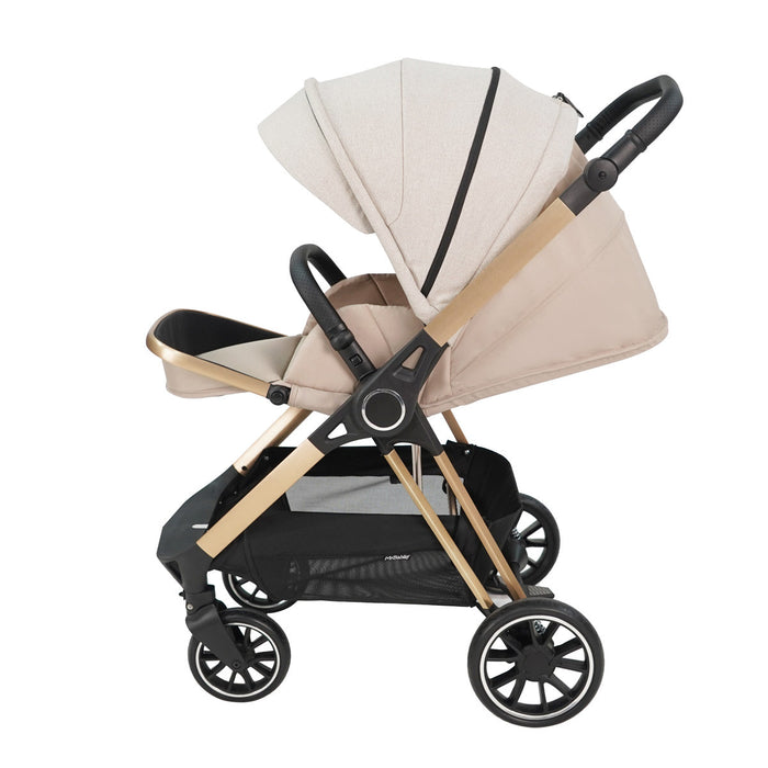 MB250i 3-in-1 Travel System with i-Size Car Seat - Oatmeal Herringbone - Grade A