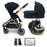 MB250i 3-in-1 Travel System with i-Size Car Seat - Billie Faiers Black Quilted - Grade A