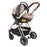 MB250i 3-in-1 Travel System with i-Size Car Seat - Dani Dyer Rose Gold Giraffe - Grade A